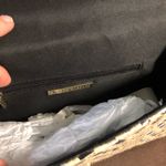 Sondra Roberts  Chevron Black & Tan Woven Bag Photo 3