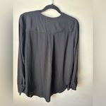 Violet+Claire  Womens Black Blouse Size Large Top Photo 3