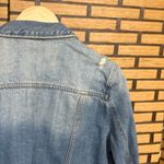 Pistola  Distressed Denim Jacket Size Large Photo 4