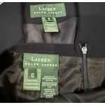 Ralph Lauren Lauren Navy Wool Blazer & Skirt Suit Gold Crest Buttons USA Size 8 Photo 3