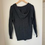 Lusso 100% Cashmere Hoodie – Size Small (Charcoal Gray) Gray Photo 1