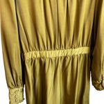 FRNCH Women's Collared Long Sleeve Button Down Maxi Dress Size M Photo 6