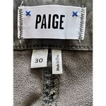 Paige  Women's Carly Wide Leg Vintage Ivy Green sz 30 Photo 9