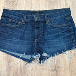 joe's jeans | Women's Dark Wash Cutoff Frayed Hem Marisela Denim Shorts, Size 30 Photo 0