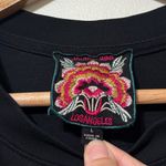 Johnny Was  Floral Pullover Sweater Size Large Embroidered BEE ACTIVE CREW Photo 2