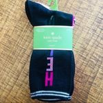 Kate Spade  Hello Stripe Three Pack Socks NWT Photo 3