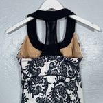 Lululemon  Women 8 Black White Laceflage Scoop Neck Tank Racerback Yoga Athletic Photo 5