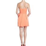 NWT ERIN by Erin Fetherston Strapless Taffeta Sweetheart Bow Dress in Flame 6 Photo 7