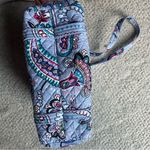 Vera Bradley Tote Bag Blue Makani Paisley pattern Shoulder Bag Photo 5