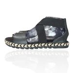 Sorel Ella II Leather Strappy Stretch Sandal 8.5 Minimalist Espadrille Flats Photo 7