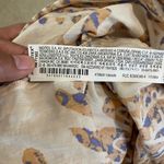 ZARA  Cream and Brown Paisley Mini Dress Photo 3