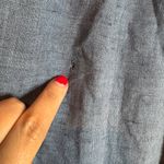 Flax  blue linen loose casual pants Photo 2