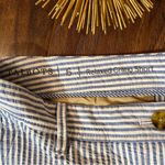 Talbots RELAXED CHINO SHORTS - SUNSHINE SEERSUCKER BLUE WHITE 6 Photo 3