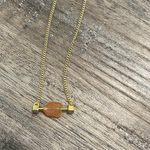 French Connection NWT  gold bar & stone necklace lot Photo 2