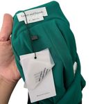 Lovers + Friends NWT Britt Romper Women’s Size XS Green Waist Tie Satin Photo 11