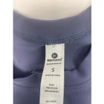 90 Degrees by Reflex Ribbed Henley Nightshade Blue S Photo 3