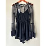 MINKPINK Barroco Spotty Mesh Playsuit Size Medium Photo 10