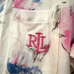 Ralph Lauren Lauren Floral Pajama Sleep Shirt Nightgown Women's Medium Preppy Photo 2