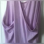 Athleta Essence Textured Stripe Tie Back Tank Top Medium Photo 8