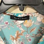 The Neck down medium light blue top Blue Photo 2