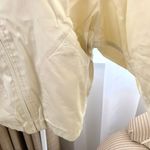 Uniqlo U Zip Up Short Blouson Bomber Jacket in Natural Photo 5