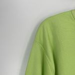 Champion  Womens Reverse Weave Cut Off Long Sleeve Vintage Crop Sweatshirt Size L Photo 6