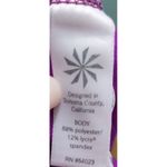 Athleta  Womens Leggings Medium Purple‎ Stripes Photo 3