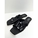 Franco Sarto Franco‎ Sarto Sandals Womens Size 9.5 Leather Black/White Open Toe Photo 3