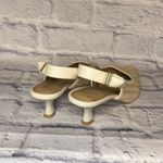 A New Day  Cream Woven Slingback Heels Photo 3