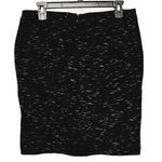 Fenn Wright Manson J614 Black & White Winter Print Skirt 8 Photo 1