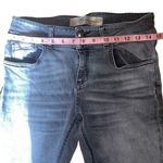 Blumarine Designer Italian Skinny Jeans Distressed Black/Gray Women size 8/44 Gray Photo 11