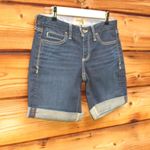 Anthropologie NWOT Holding Horses Dark Denim Boy Short Size 26 Photo 2