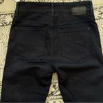 Mavi high rise shimmer grommets skinny ankle jeans size 27 dark blue Photo 3