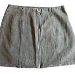 Chloe & Katie olive green zip up skirt Green Size M Photo 0
