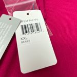 Foxcroft  Pink 1/4 Zip Sweater Size XXL NWT Berry Color Women’s Photo 5