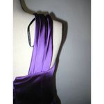Jill Stuart New NWT $485 Womens 8 Jill  Purple Satin One Shoulder Dress Beautiful Photo 3