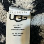 UGG  Leopard Print Phoebe Wrap Cardigan fluffy oversized sweater knit size medium Photo 6