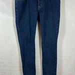 Harley Davidson Harley-Davidson Women’s Jeans Straight Leg Mid-Rise Stretch Denim Dark Indigo 27 Photo 0