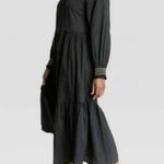 Universal Threads Universal Thread Women Tiered Dress S Gray Balloon Long Sleeve dress Photo 0