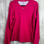 Under Armour  Heatgear Women's Long Sleeve Shirt - Pink Photo 0