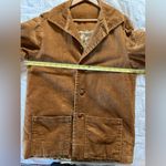 Retro Vintage Brown Corduroy Topcoat Paisley Lining Sized By Measuments Size undefined Photo 5
