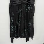 City Studio Halter Dress Y2k Style Sparkle Glitter Formal Size Large (Juniors) Black Photo 2