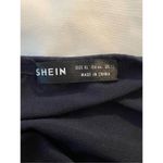 SheIn - Women's navy-blue orange and cheetah print Shortsleeve T-shirt Size XL Photo 5