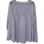 Living Doll  size 2X women’s lavender knit pullover top long sleeve crochet trim Photo 1