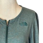 The North Face  Jacket Women Medium Green Crew Neck Full Zip Classic Fit Gorpcore Photo 3