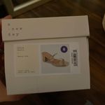 Target Strap Slip On Heels Gold Photo 4