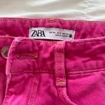 ZARA Pink Wide Leg Jeans Photo 1