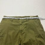 Nili Lotan Cropped Military Jogger Pant‎ Womens Size 2 Green Zipper Pockets Photo 3