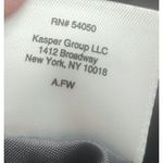 Kasper  Womens Grey Black Sheath Dress Size 10 Suit Separates Size 12 Photo 10