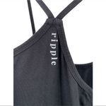 Ripple Junction Ripple yogawear black jersey stretchy jumpsuit M Photo 7